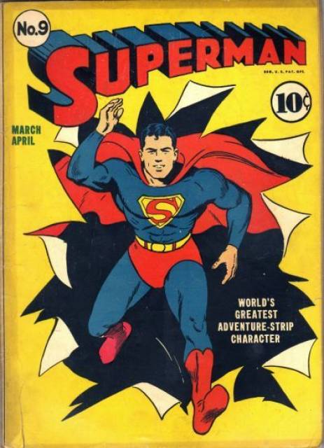 Superman # 9, March 1941, , Superman # 9, March 1941
