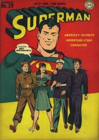Superman # 29, July 1944 magazine back issue cover image