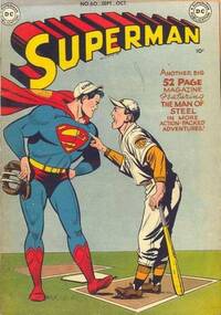 Superman # 60, September 1949 magazine back issue cover image