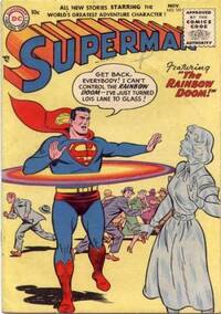 Superman # 101, November 1955 magazine back issue cover image