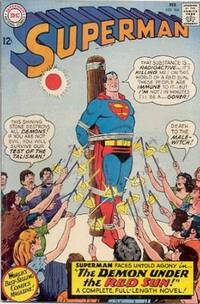 Superman # 184, February 1966 magazine back issue cover image
