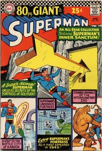 Superman # 187, June 1966 magazine back issue cover image