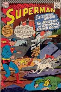 Superman # 189, August 1966 magazine back issue cover image