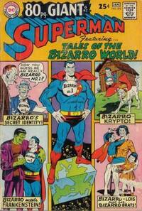 Superman # 202, January 1968 magazine back issue cover image