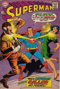 Superman # 203, January 1968 magazine back issue cover image