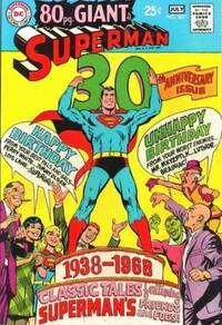 Superman # 207, July 1968 magazine back issue cover image