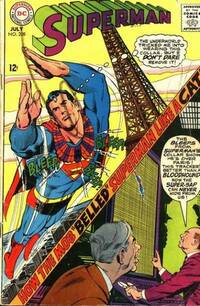 Superman # 208, July 1968 magazine back issue cover image