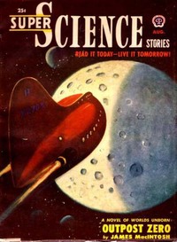 Super Science Stories August 1951 magazine back issue