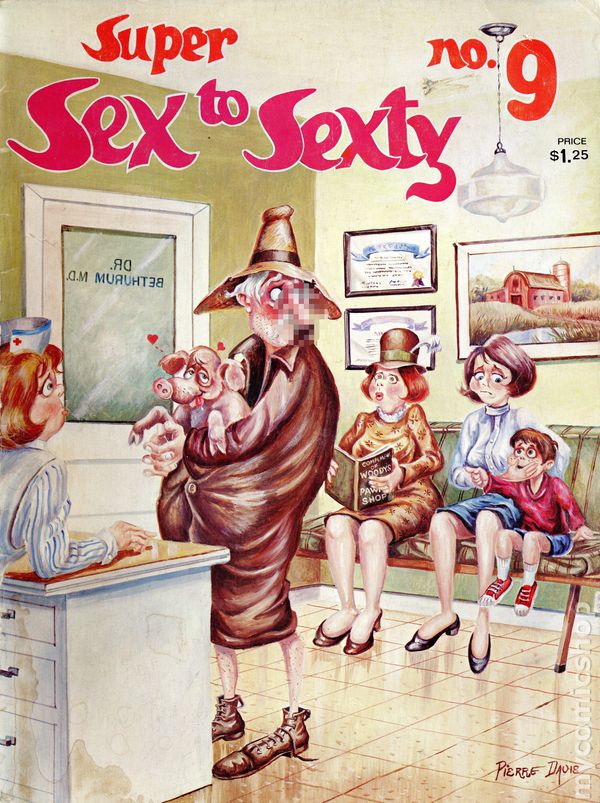 Super Sex to Sexty # 9 magazine back issue Super Sex to Sexty magizine back copy 