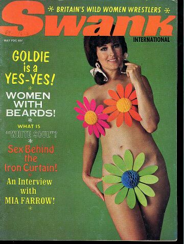 Swank May 1969 magazine back issue Swank magizine back copy Swank May 1969 Adult Pornographic Magazine Back Issue Published by Magna Publishing Group. Goldie Is A Yes-Yes!.
