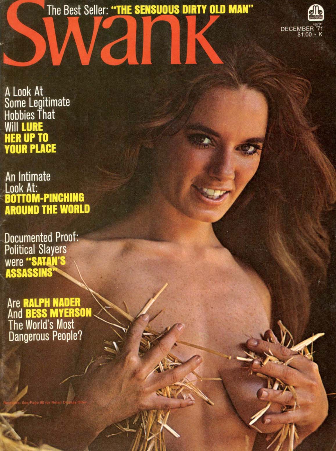 Swank December 1971 magazine back issue Swank magizine back copy Swank December 1971 Adult Pornographic Magazine Back Issue Published by Magna Publishing Group. A Look At Some Legitimate Hobbies That Will Lure Her Up To Your Place.