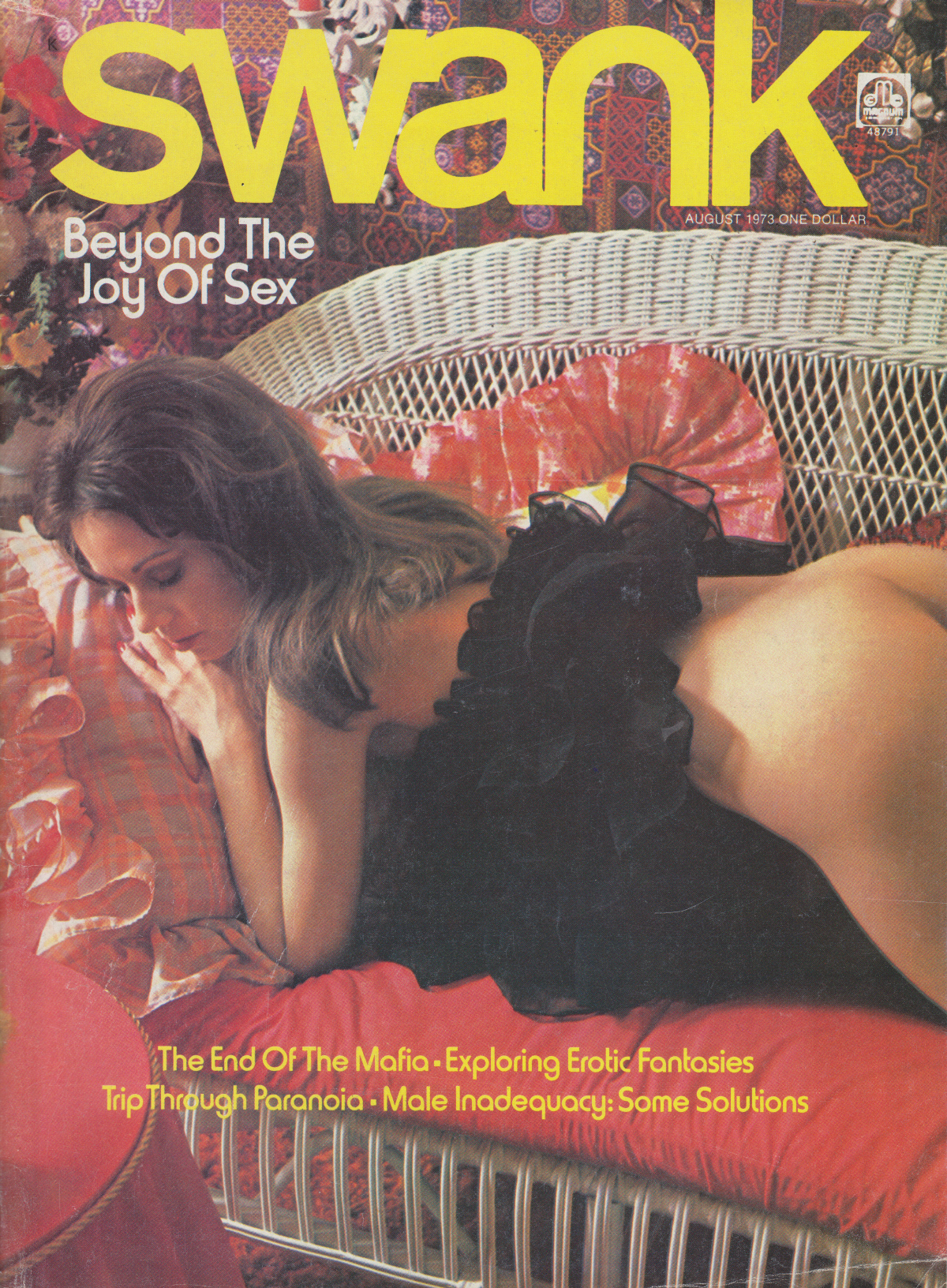 Swank August 1973 magazine back issue Swank magizine back copy Swank August 1973 Adult Pornographic Magazine Back Issue Published by Magna Publishing Group. Beyond The Joy Of Sex.
