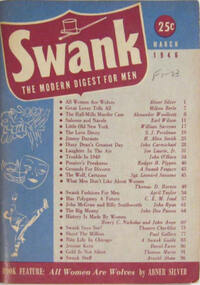 Swank March 1946 magazine back issue cover image