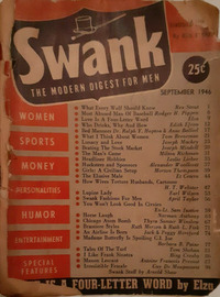 Swank September 1946 magazine back issue cover image