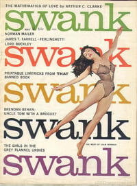 Swank May 1961 magazine back issue cover image