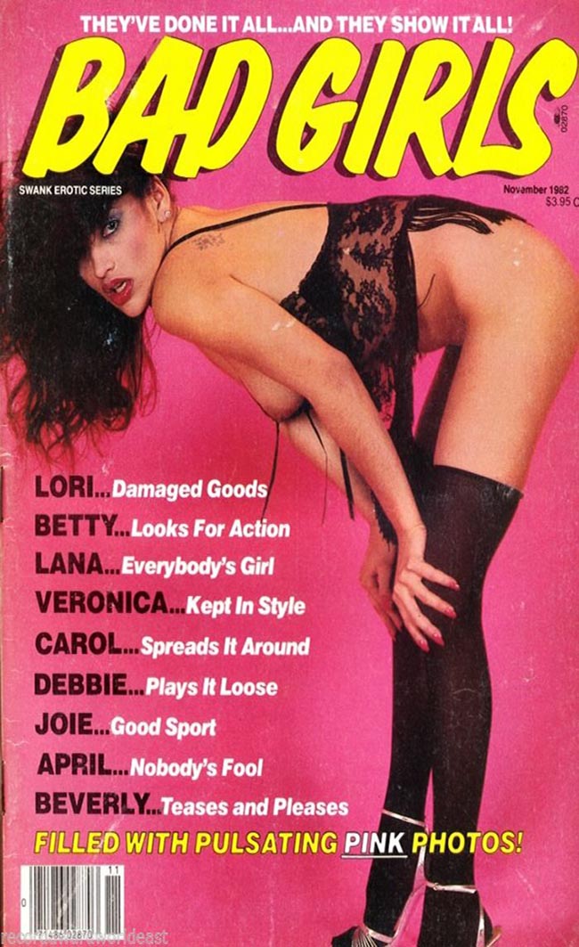 Swank Erotic Series November 1982 magazine back issue Swank Erotic Series magizine back copy 