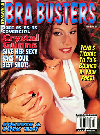 Swank Spice March 2003 magazine back issue Swank Spice magizine back copy Swank Spice March 2003 Adult XXX Pornographic Magazine Back Issue Published by Swank Magna Publishing Group. 40EE 25-25-35 Covergirl Crystal Gunns Give Her Sexy Sacs Your Best Shot!.