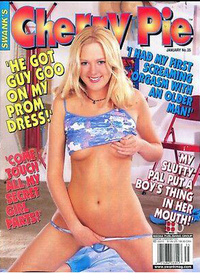 Swank Uninhibited January 2002 magazine back issue