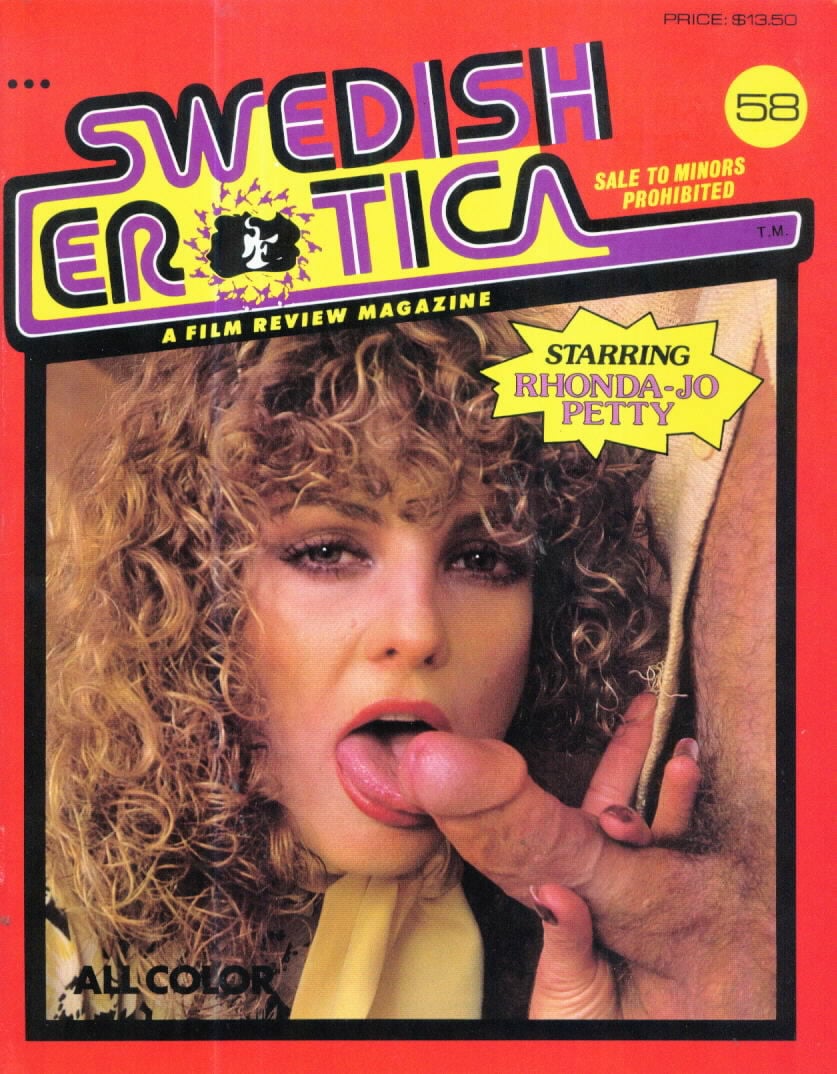 Swedish Erotica # 58 magazine back issue Swedish Erotica magizine back copy 