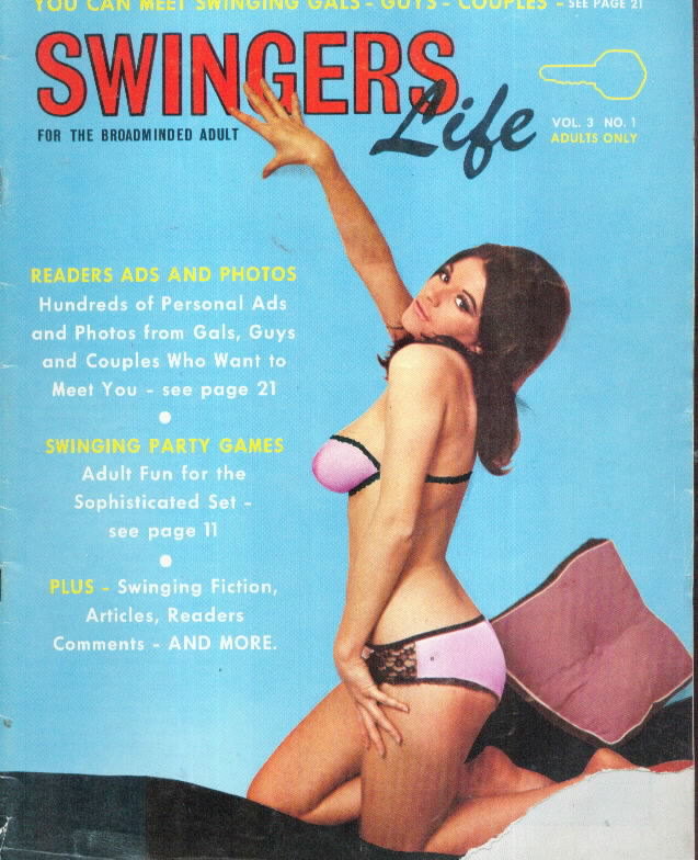 Swingers Life Vol. 3 # 1 magazine back issue Swingers Life magizine back copy 