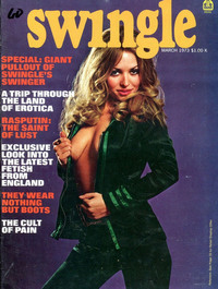 Swingle March 1973 Magazine Back Copies Magizines Mags
