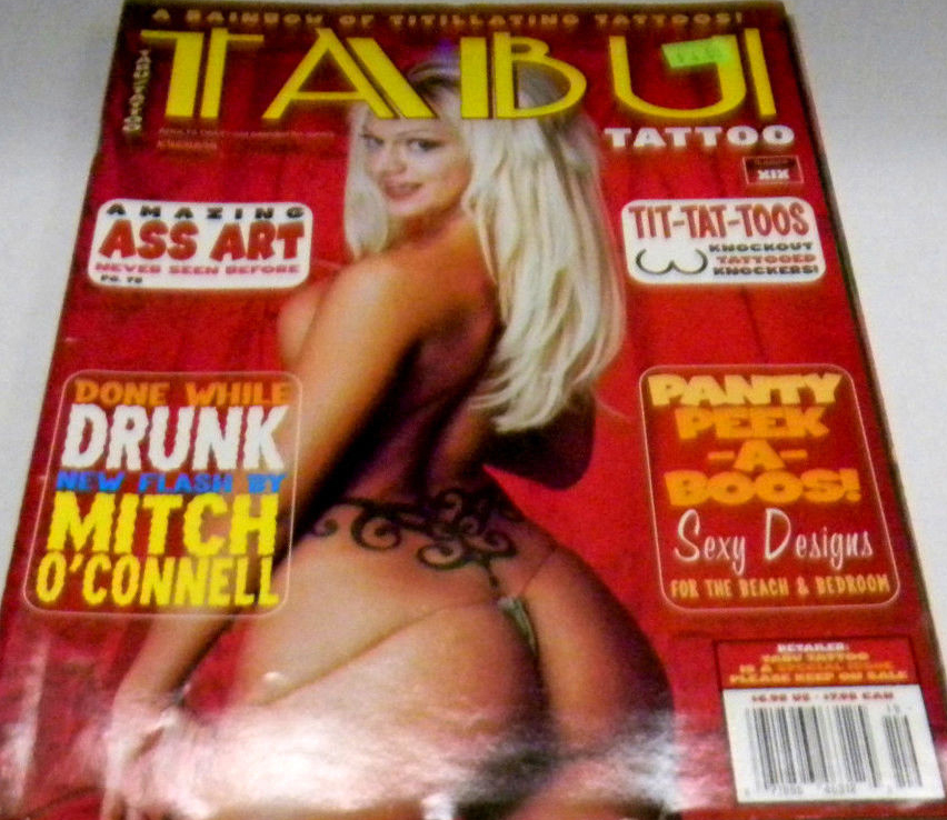 Tabu Tattoo # 19 magazine back issue Tabu Tattoo magizine back copy 