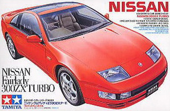 nissan fairlady 300zx turbo tamiya plastic model kit 1 24th scale nissan-fairlady-300zx-turbo-1-24