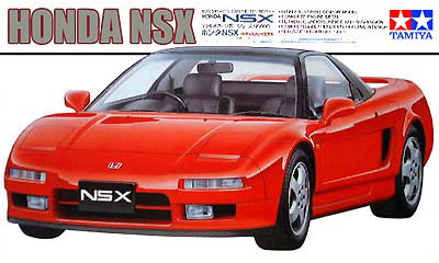 tamiya plastic model kit honda nsx 1-24th scale modal honda-nsx-1-24-scale