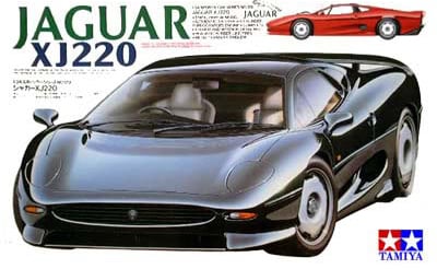 jaguar xj 220 tamiya plastic model kit 1 24th scale