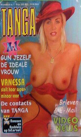Tanga # 1 magazine back issue Tanga magizine back copy 