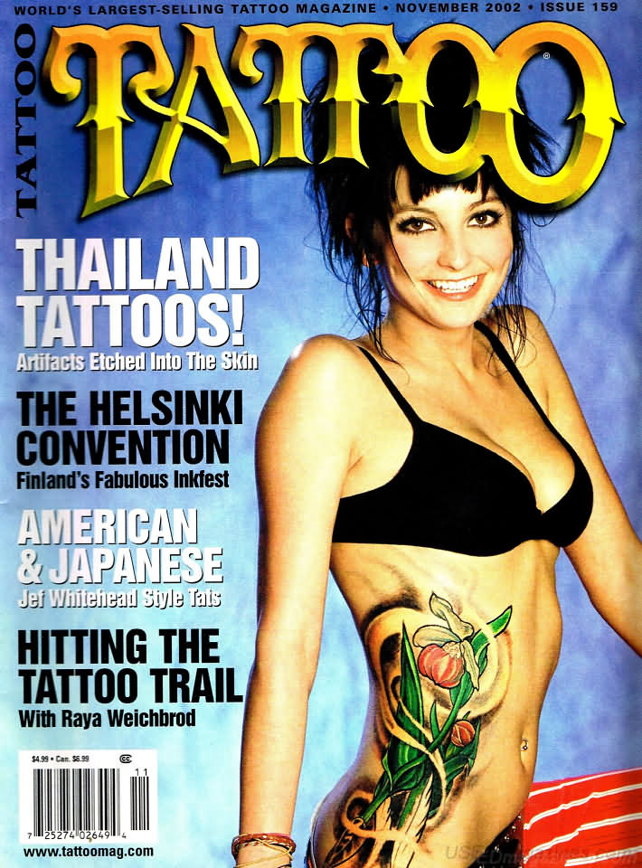 Tattoo November 2002 magazine back issue Tattoo magizine back copy 