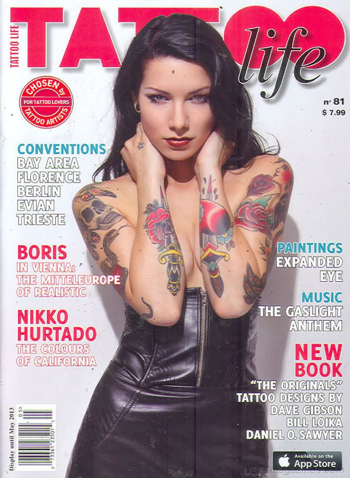 Tattoo Life # 81 magazine back issue Tattoo Life magizine back copy 