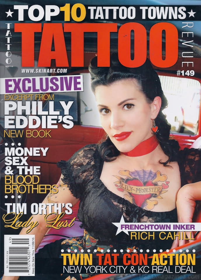 Tattoo Revue # 149 magazine back issue Tattoo Revue magizine back copy 