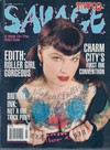 Tattoo Savage July 2008 magazine back issue cover image