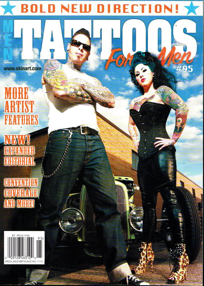 Tattoos for Men # 95 magazine back issue Tattoos for Men magizine back copy 