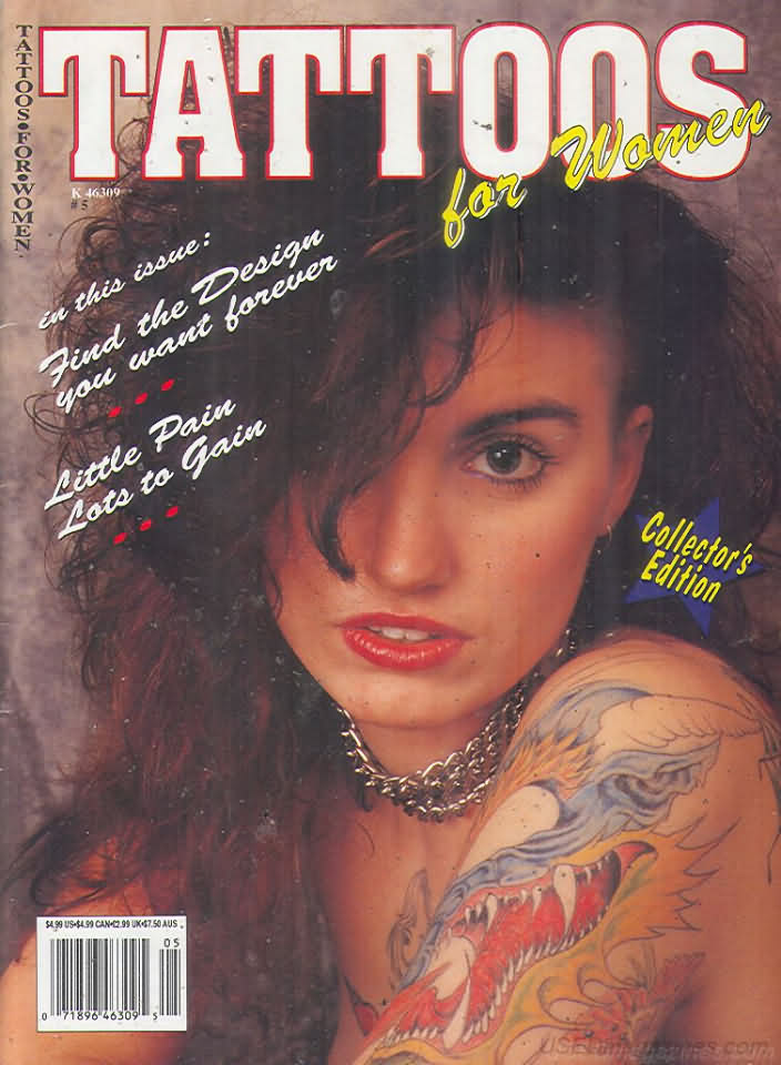Tattoos for Women # 5 magazine back issue Tattoos for Women magizine back copy 