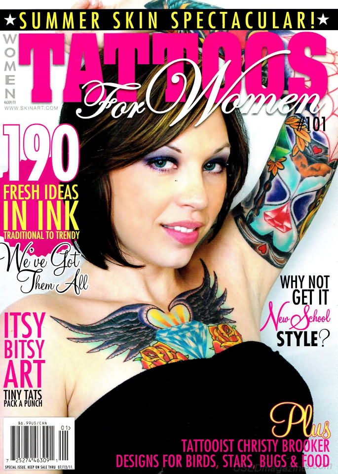 Tattoos for Women # 101 magazine back issue Tattoos for Women magizine back copy 
