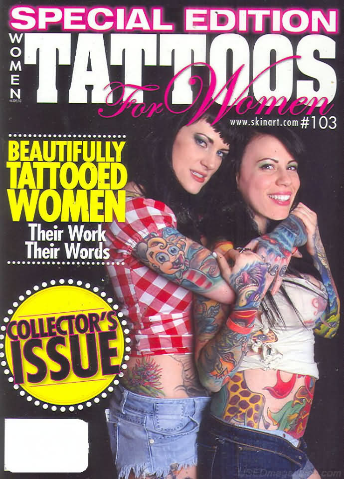 Tattoos for Women # 103 magazine back issue Tattoos for Women magizine back copy 
