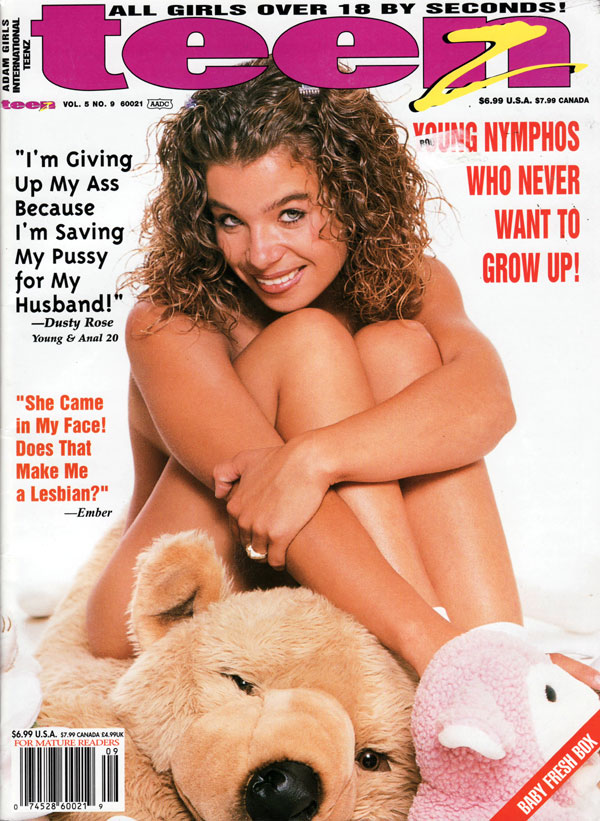 Teenz Vol. 5 # 9 - May 2001 magazine back issue Teenz magizine back copy may 2001 teenz magazine cover, volume 5 number 9, sexy young girls nude, teen anal videos, young nym