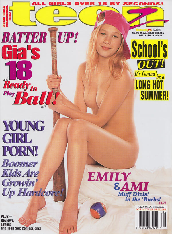 Teenz Vol. 6 # 4 - July 2002 magazine back issue Teenz magizine back copy ready to ball, young girl porn, hardcore, muff diving in the suburbs, teen sex confessions, exotic