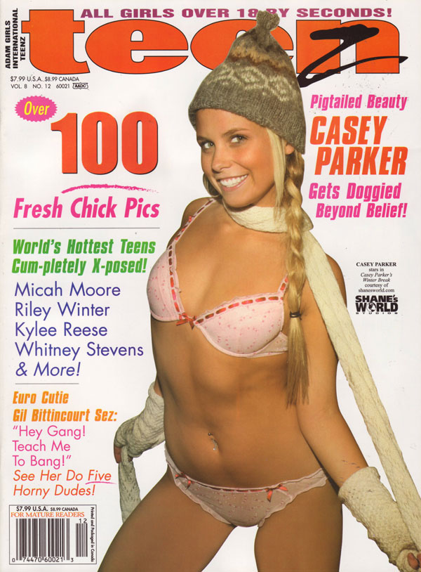 Canada Beautiful Xx - Teenz Vol. 8 # 12 - November 2007, teenz magazine back issues 200