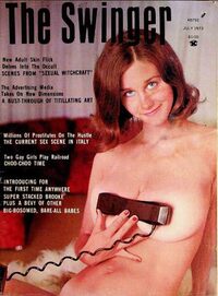 Swinger July 1973 magazine back issue cover image