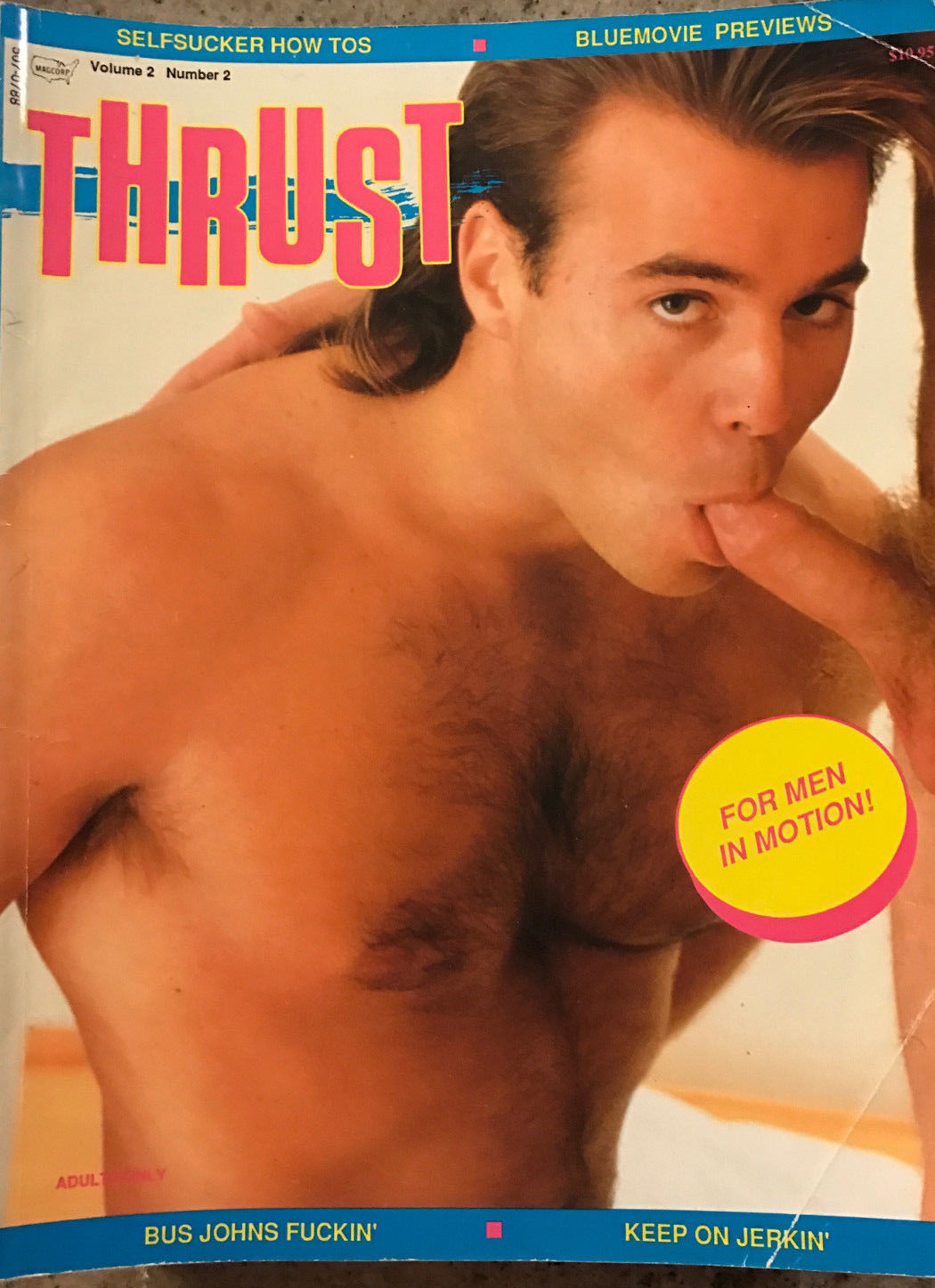 Thrust Vol. 2 # 2 magazine back issue Thrust magizine back copy 