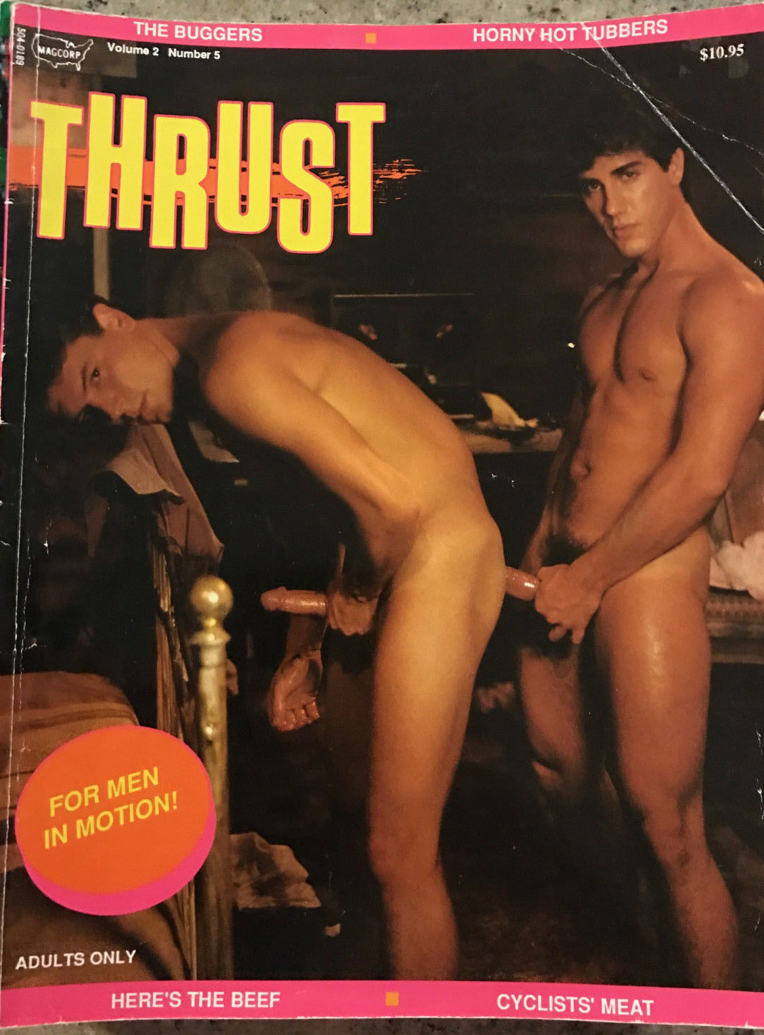 Thrust Vol. 2 # 5 magazine back issue Thrust magizine back copy 