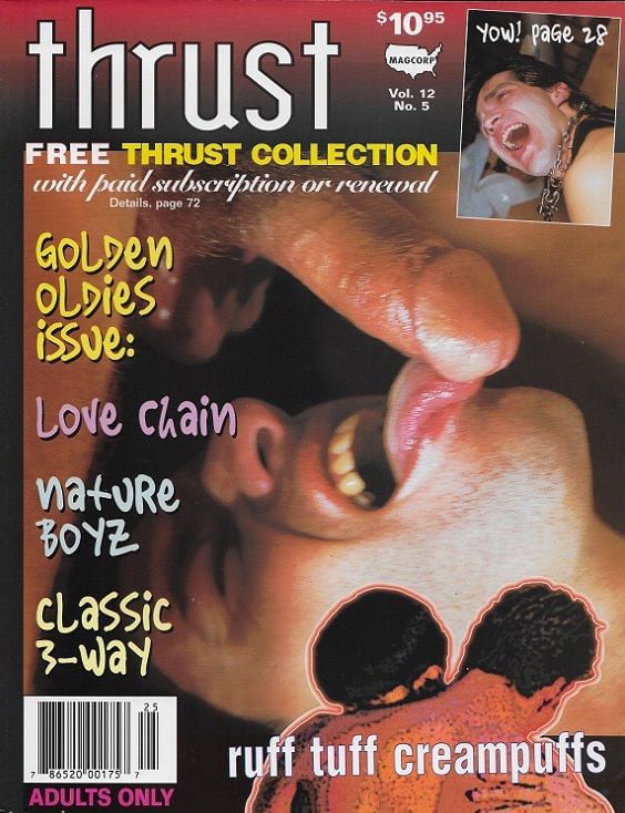 Thrust Vol. 12 # 5 magazine back issue Thrust magizine back copy 