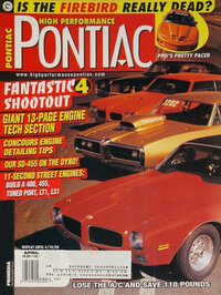 Thunder AM April 2009,Pontiac magazine back issue