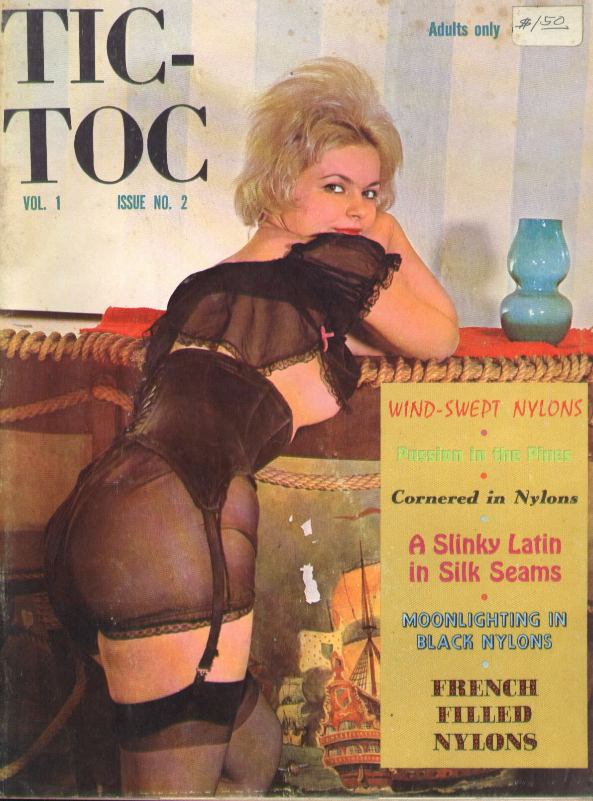 Tic-Toc Vol. 1 # 2 magazine back issue Tic-Toc magizine back copy 