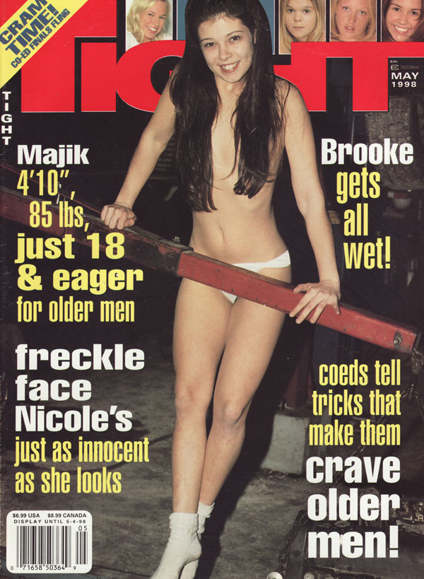 Tight May 1998 magazine back issue Tight magizine back copy tight magazine back issues xxx explicit teen porn mag eager gals freckle face tight pussy pics horny