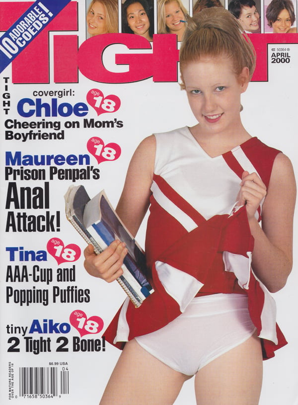 Tight April 2000 magazine back issue Tight magizine back copy Prison Penpal's Anal Attack,AAA-Cup, Popping Puffies,2 Tight 2 Bone,Adorable Coeds,Cherry-Busting 