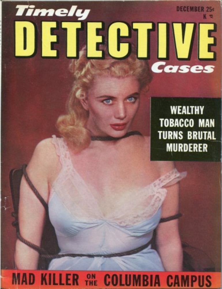 Timely Detective Cases December 1952